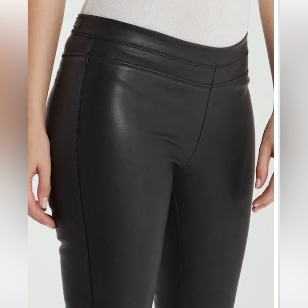 BLANK NYC Vegan leather black skinny leggings size 27 - Picture 2 of 15